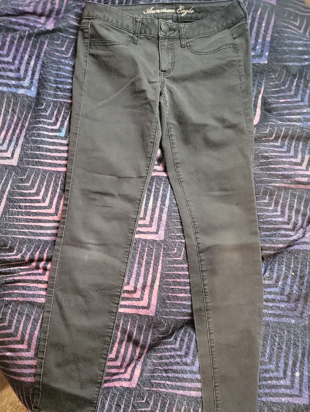 American Eagle Outfitters Black Skinny Jeans - Women's